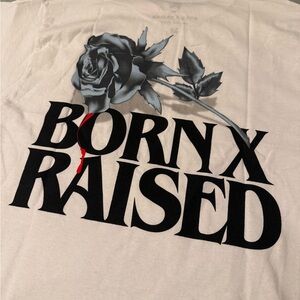 BORN X RAISED Classic White Tee